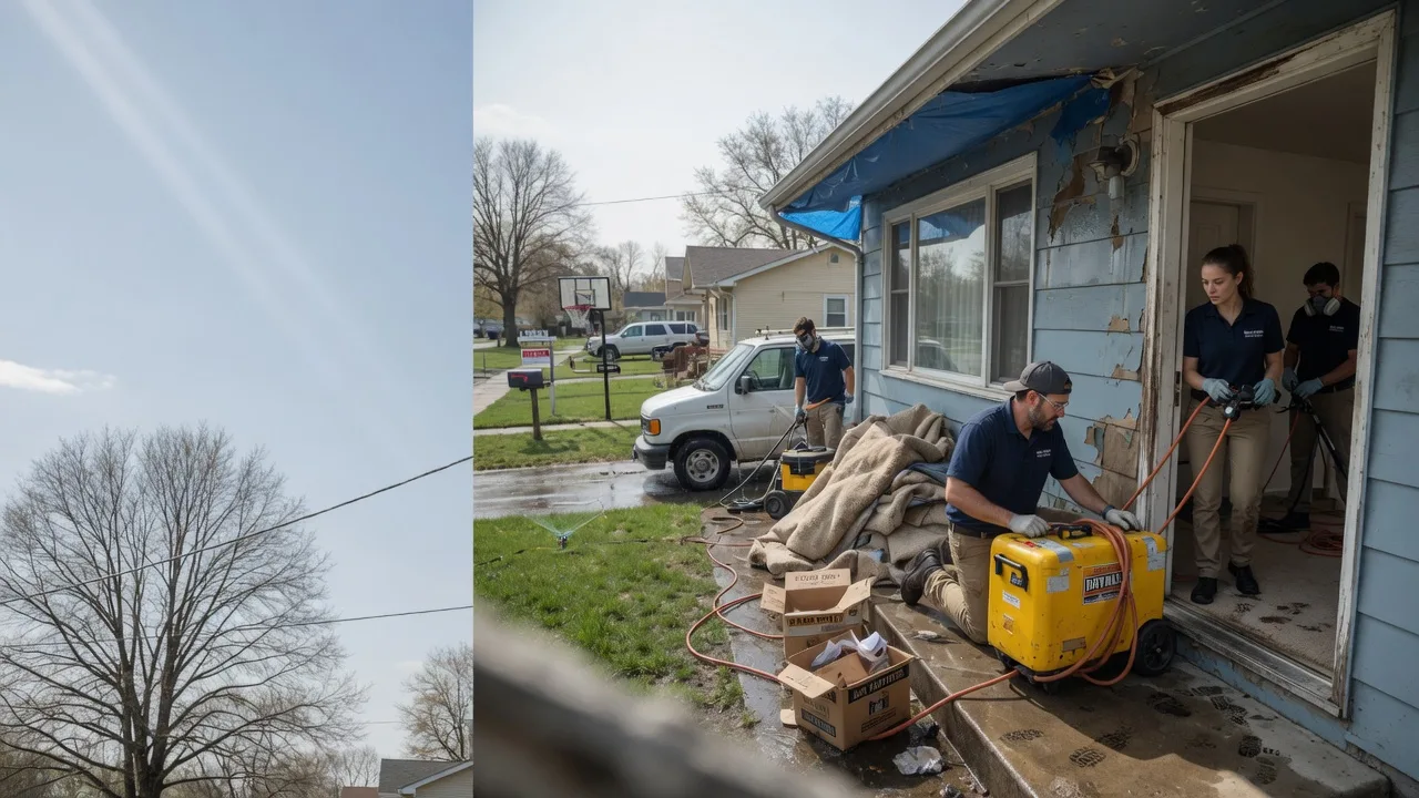 Basement Flood Cleanup in Montgomery, WV near me